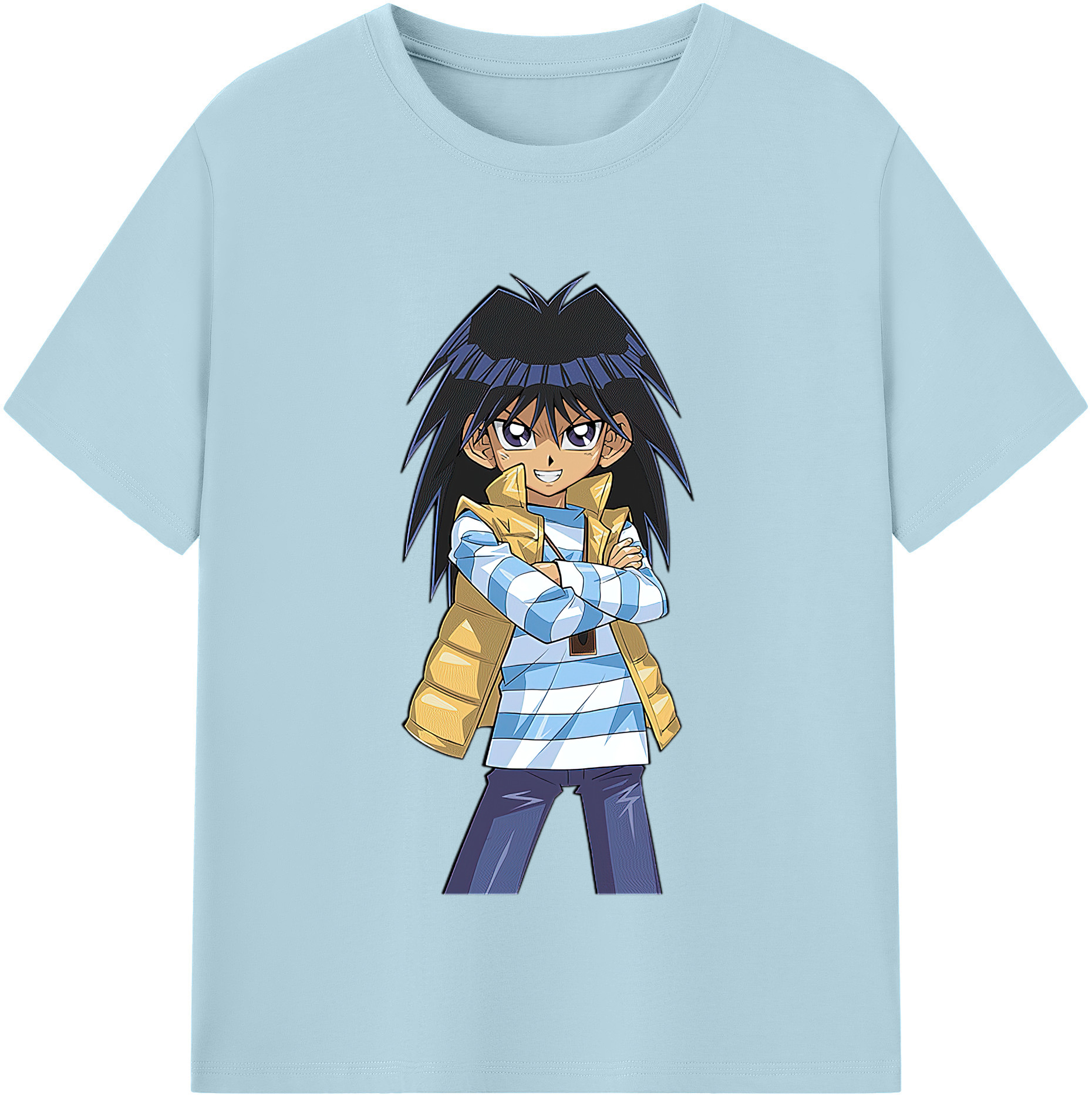 （画像用） 遊☆戯☆王 Yu-Gi-Oh! 綿100％半袖Tシャツ（フロントプリント）